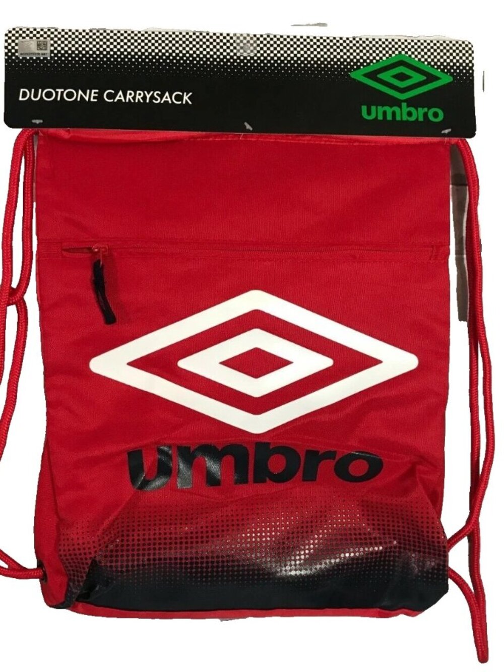 NEW Duotone Carrysack, Drawstring, Backpack Kids Athletic Bag - Umbro
